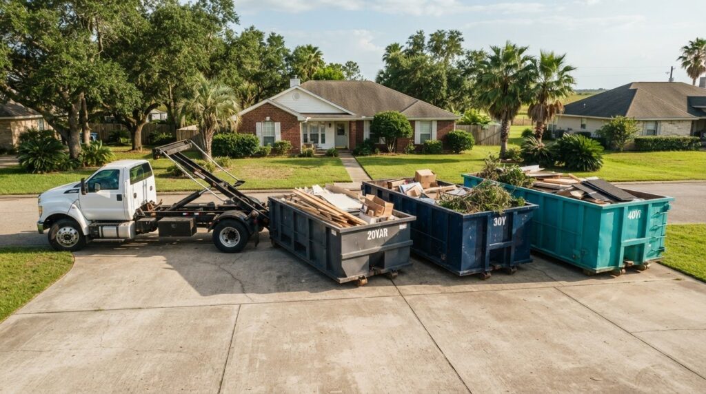 Dumpster Rental in Groves, TX: Choose the Right Container for Your Project