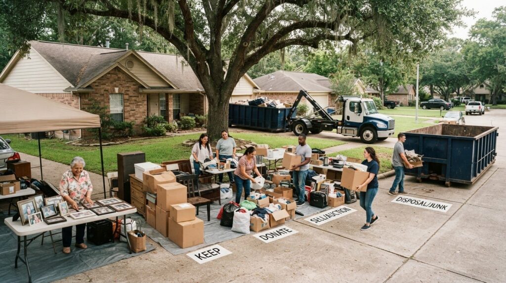 Estate Cleanout Dumpster Rental Guide: Southeast Texas