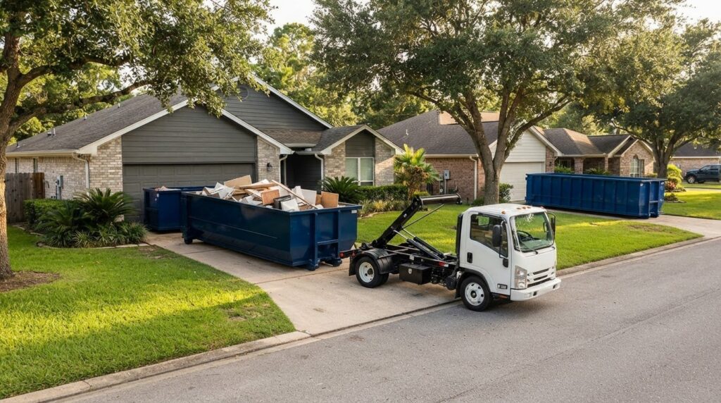 Residential Dumpster Rental in Bridge City: Sizes and Prices
