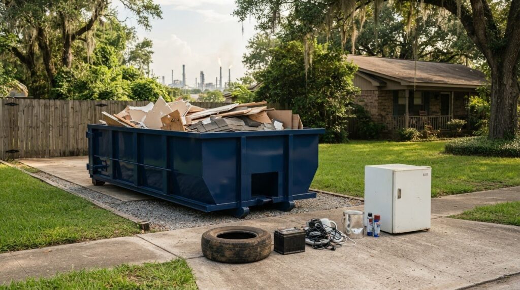 What Can You Not Put in a Dumpster in Texas? 2026 Guide