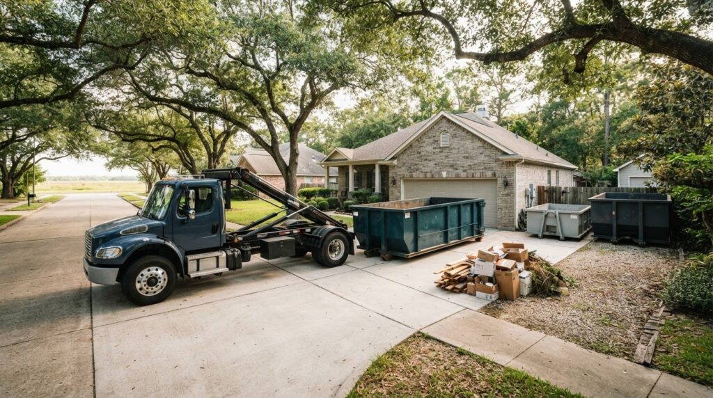 Junk Removal Dumpster Rental in Groves, TX: Choose the Right Container
